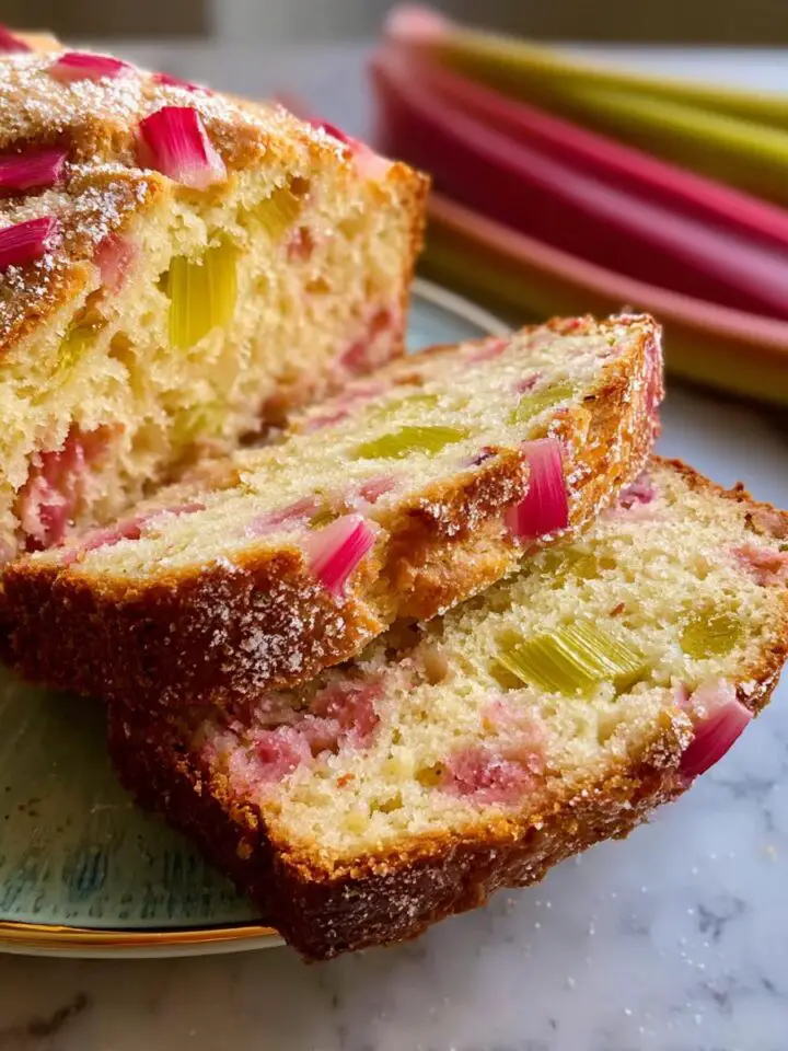 Lemon Rhubarb Bread