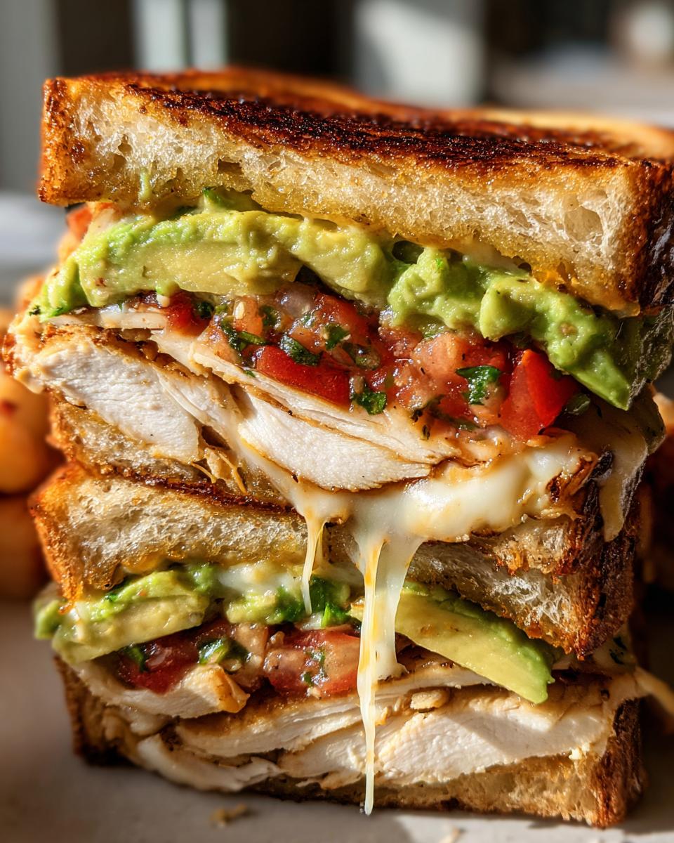 Loaded Chicken & Avocado Sandwich - detail 1