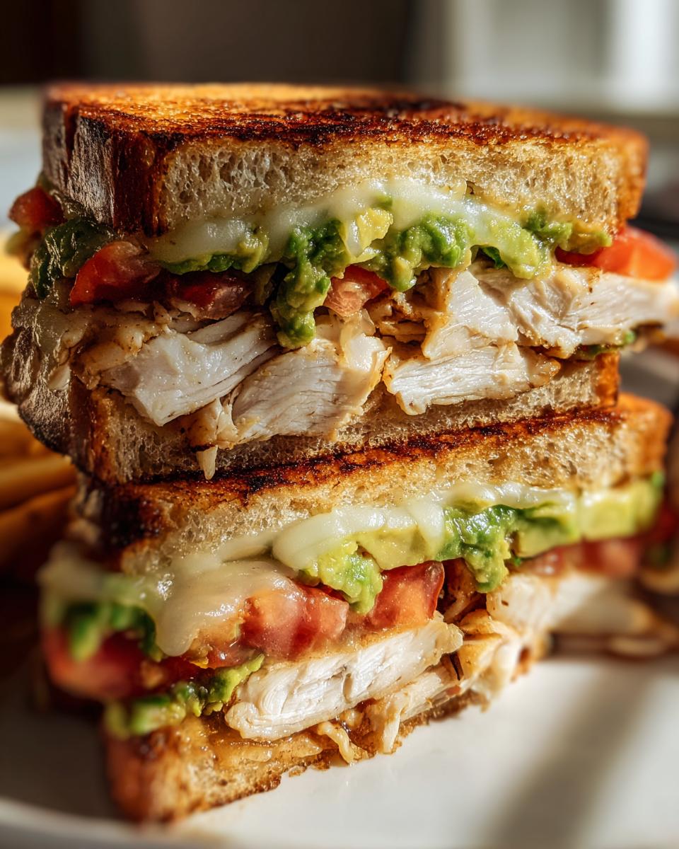 Loaded Chicken & Avocado Sandwich - detail 2