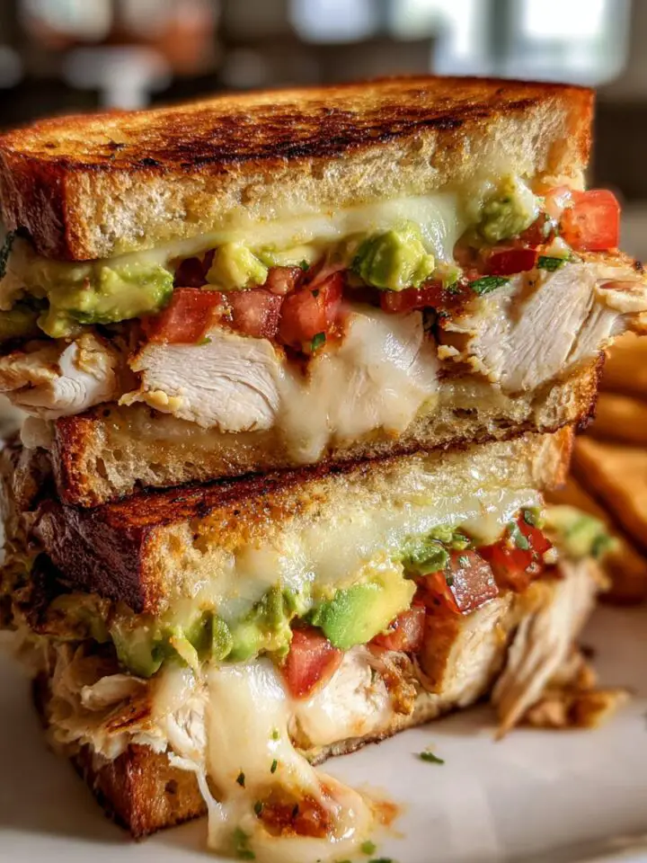 Loaded Chicken & Avocado Sandwich