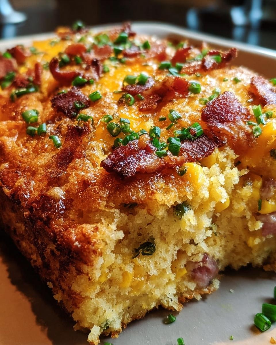 Loaded Cornbread Casserole - detail 2