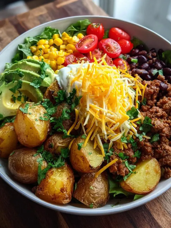 Loaded Mexican Taco Bowl