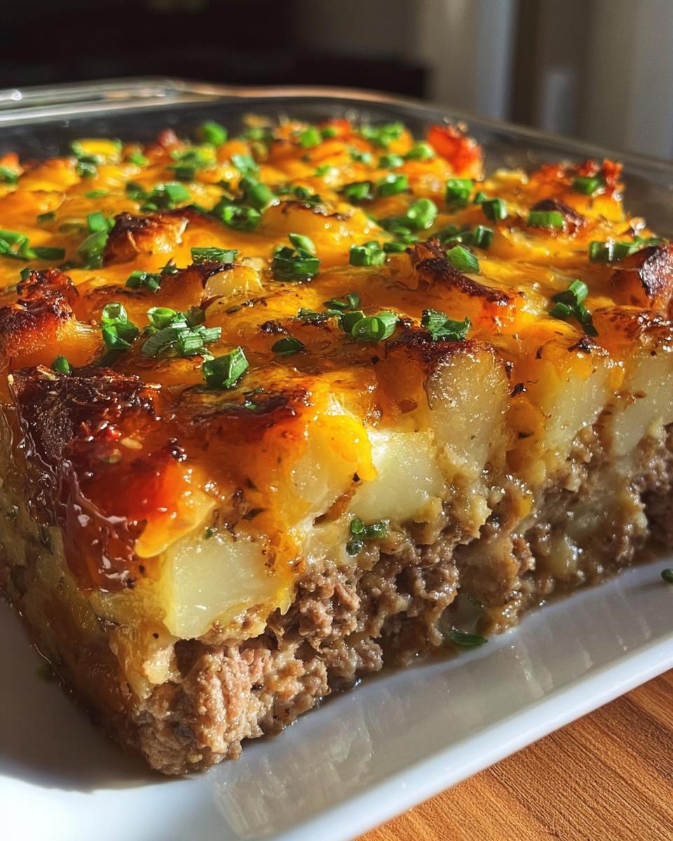 Loaded Potato & Meatloaf Casserole - detail 2