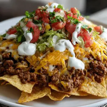 Loaded Taco Haystack
