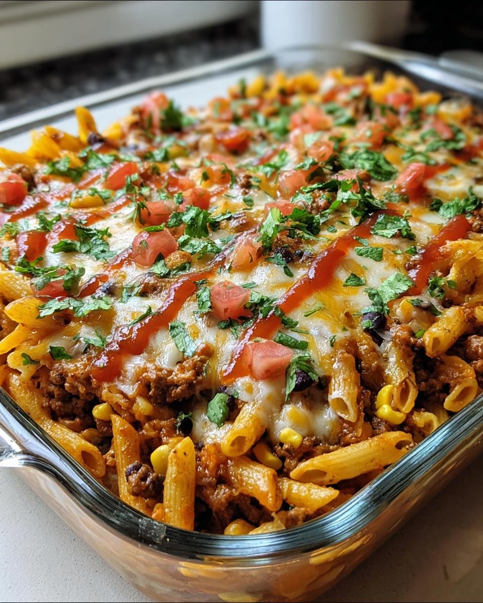 Loaded Taco Pasta Bake - detail 1