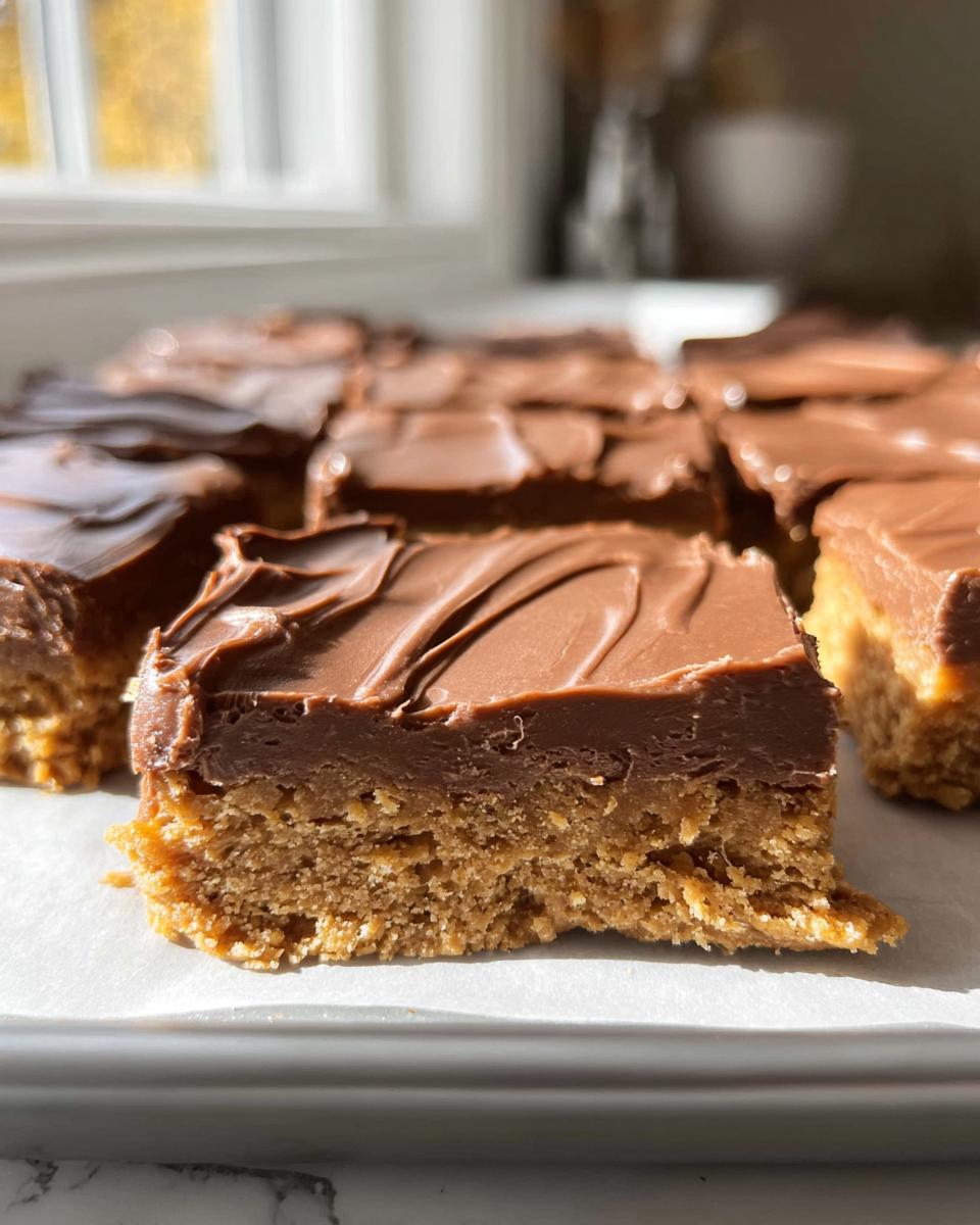 Lunch Lady Peanut Butter Bars - detail 1