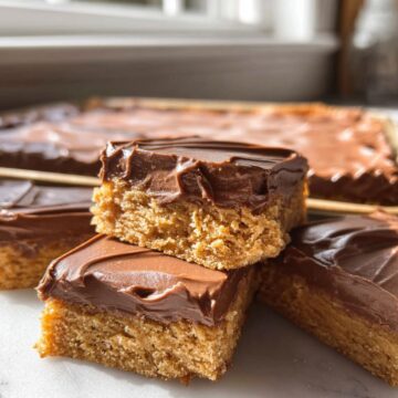 Lunch Lady Peanut Butter Bars
