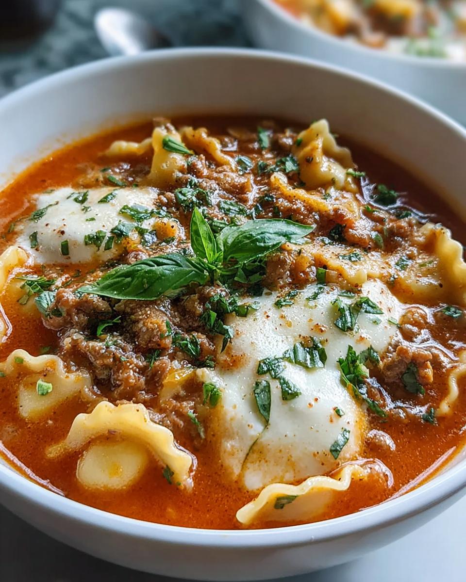 Magical Lasagna Soup - detail 1