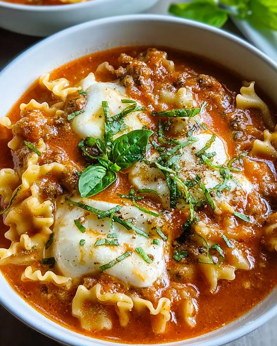 Magical Lasagna Soup - detail 2