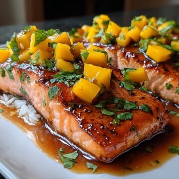 Mango Teriyaki Salmon
