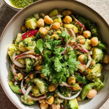 Marinated Cilantro Lime Bean Salad