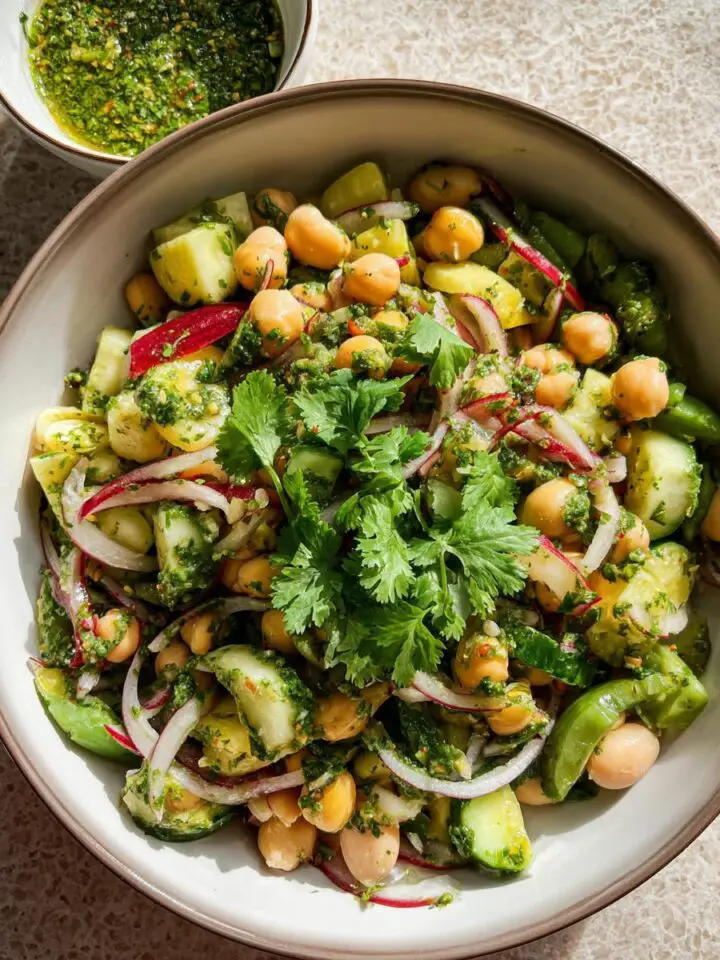 Marinated Cilantro Lime Bean Salad