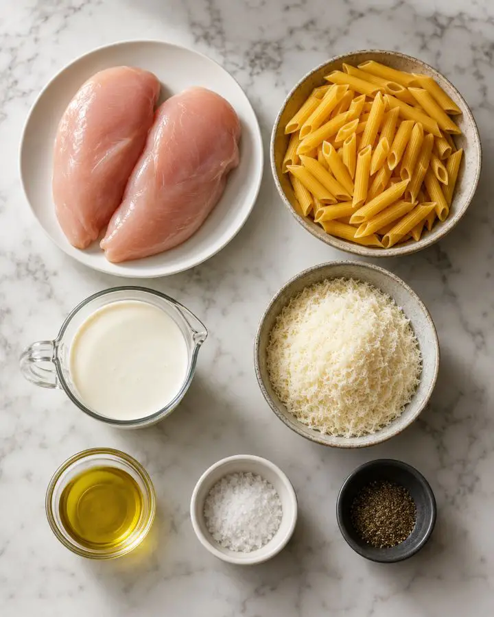 Marry Me Chicken Pasta Ingredients