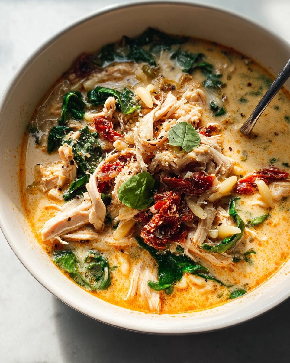 Marry Me Chicken Soup - detail 1