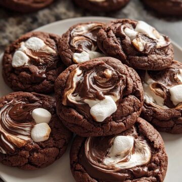 Marshmallow Chocolate Cookies
