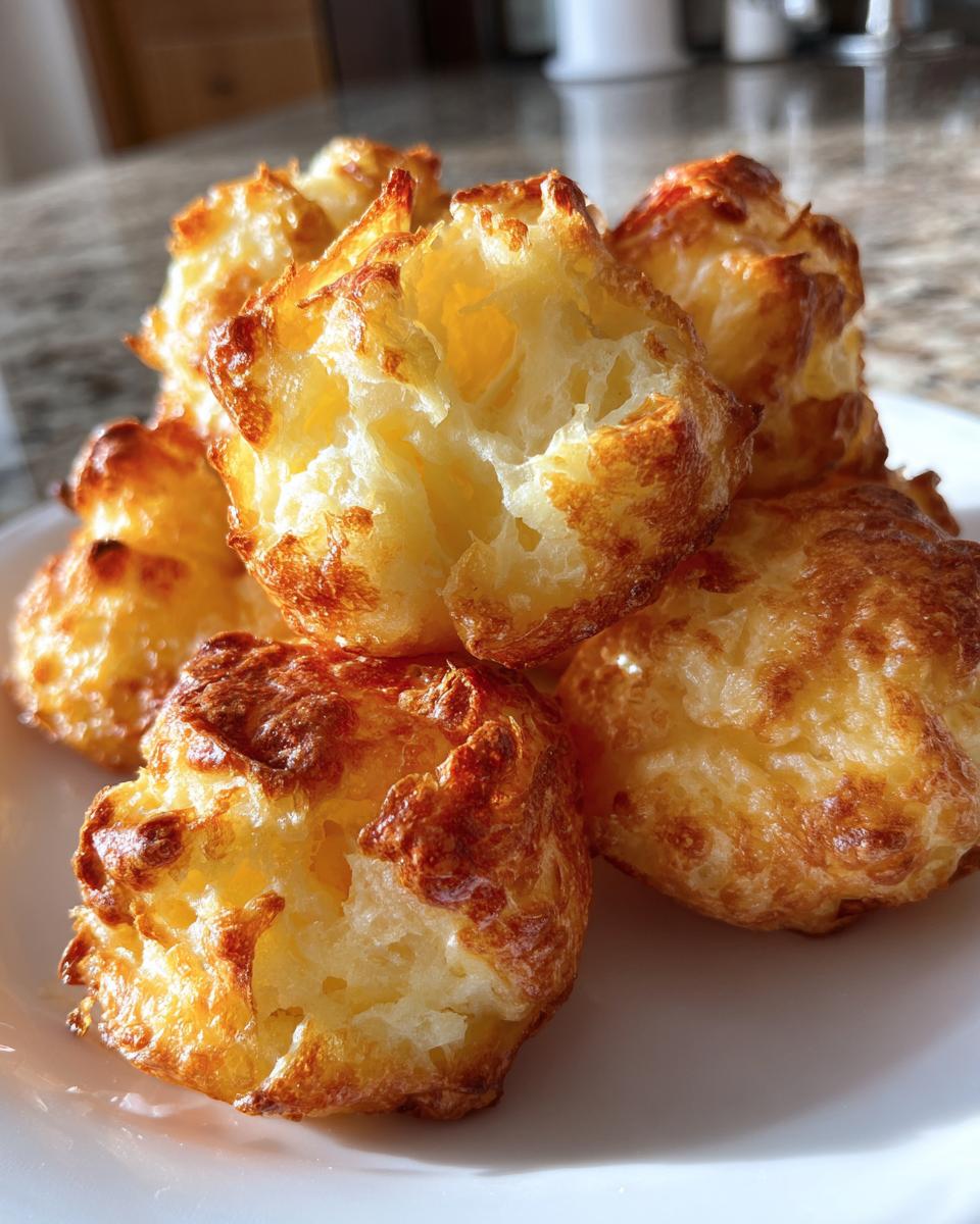 Mashed Potato Cheese Puffs - detail 2