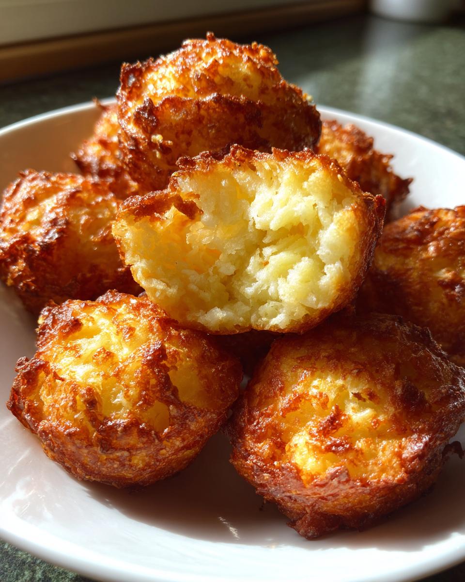 Mashed Potato Cheese Puffs - detail 3