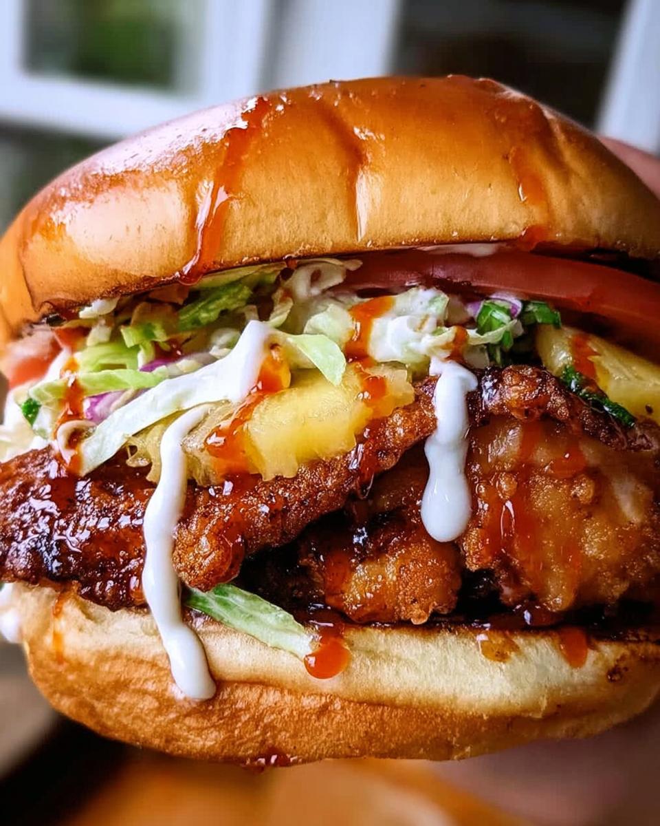 Maui Wowie Chicken Sandwich - detail 1