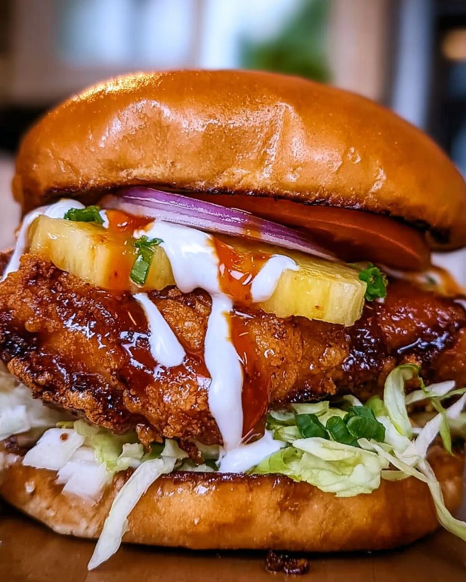 Maui Wowie Chicken Sandwich - detail 2