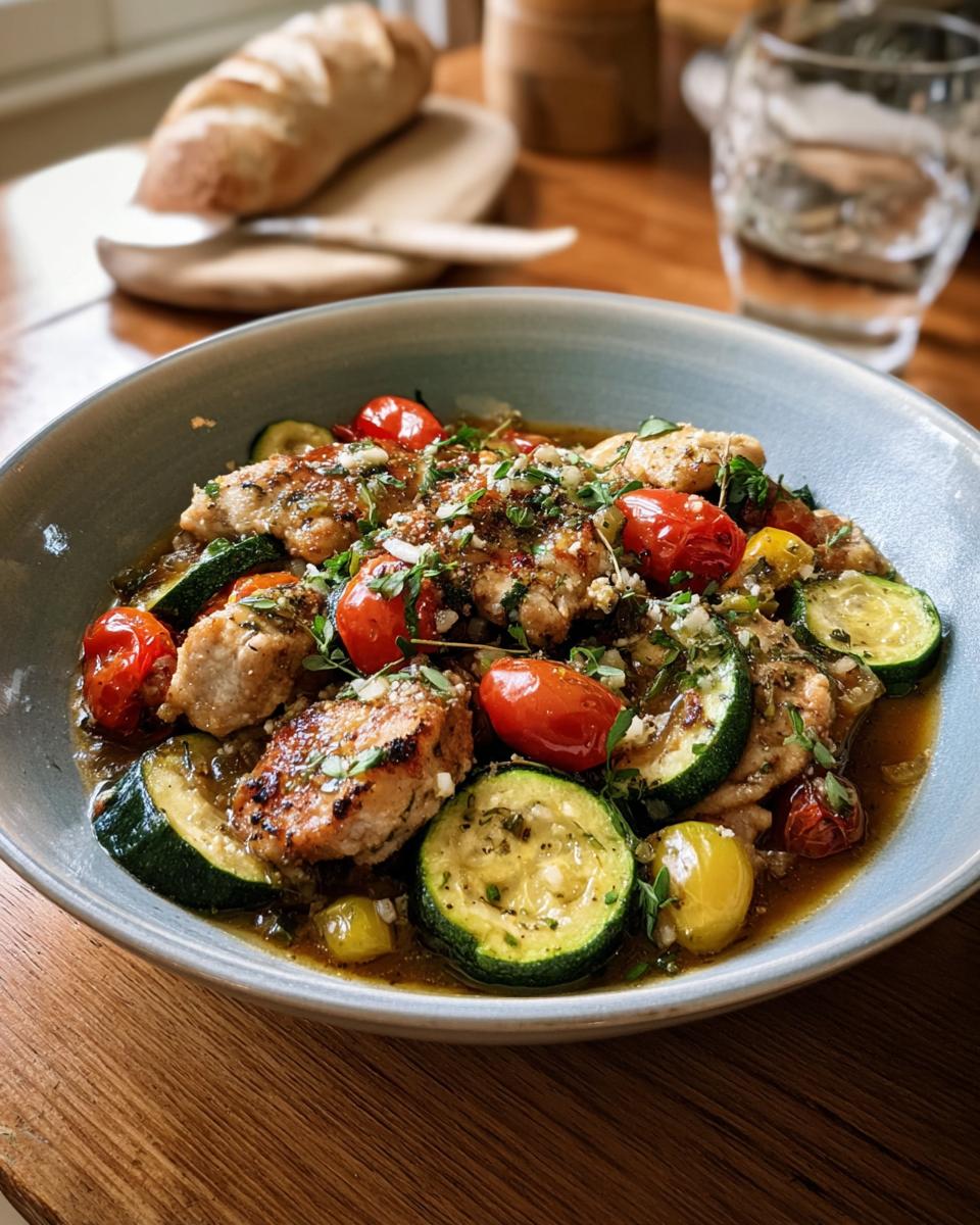 Mediterranean Chicken Zucchini - detail 1