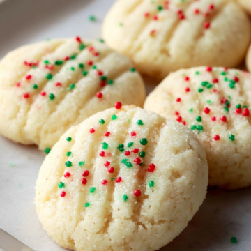 Melt-in-Your-Mouth Whipped Shortbread