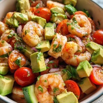 Mexican Shrimp Avocado Salad