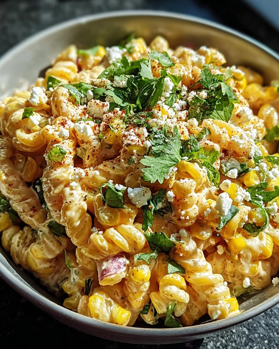 Mexican Street Corn Pasta Salad - detail 1