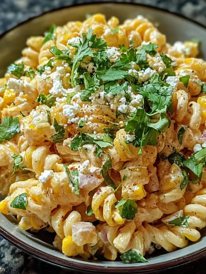 Mexican Street Corn Pasta Salad