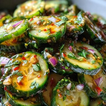 Mexican-style cucumbers