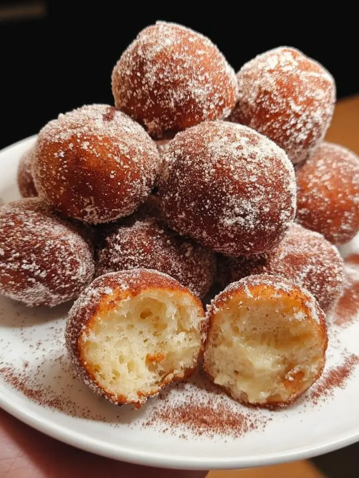 Milky Donut Balls