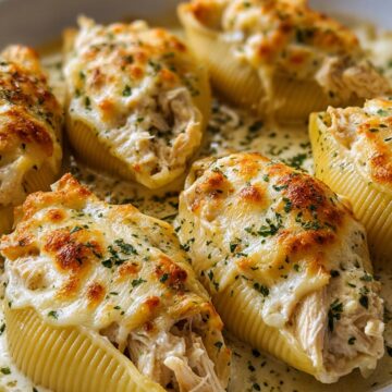 Million Dollar Chicken Alfredo Stuffed Shells