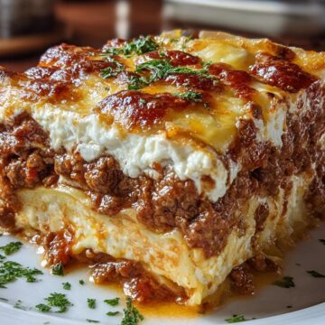 Million Dollar Italian Lasagna