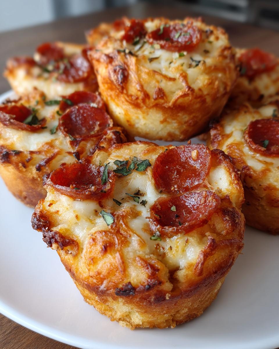 Mini Deep Dish Crescent Roll Pizzas - detail 2