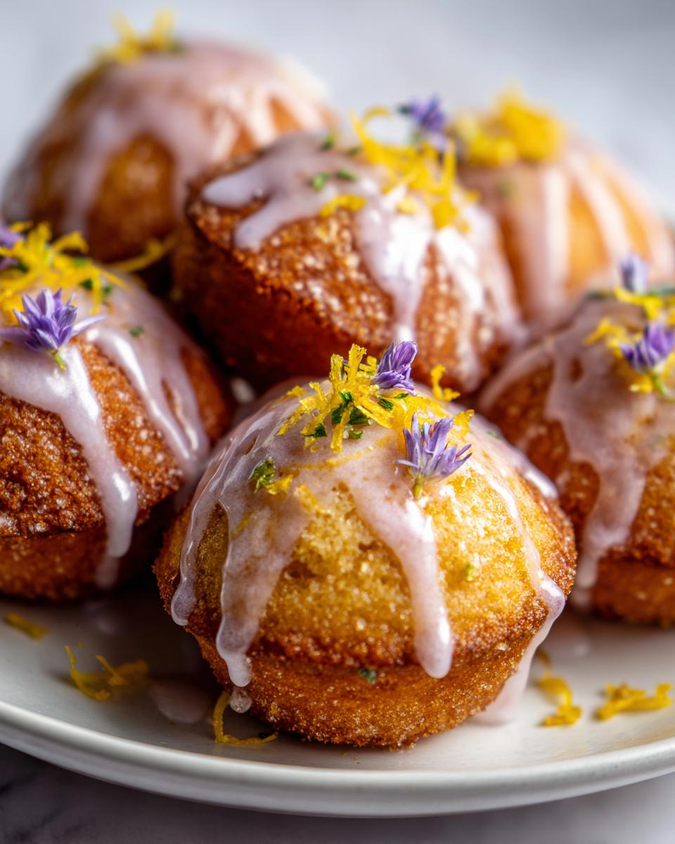 Mini Lemon Cakes - detail 1