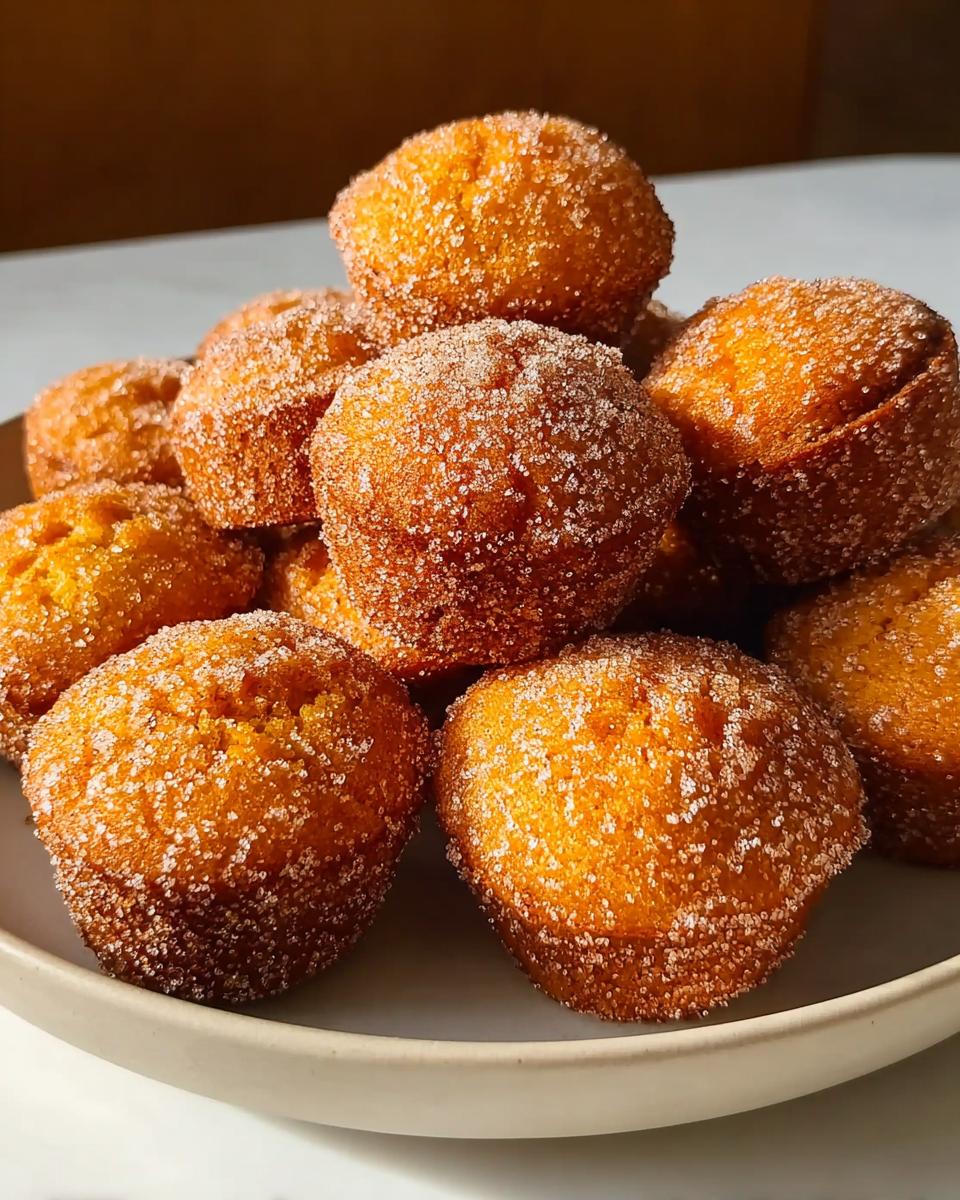 Mini Pumpkin Muffins - detail 1
