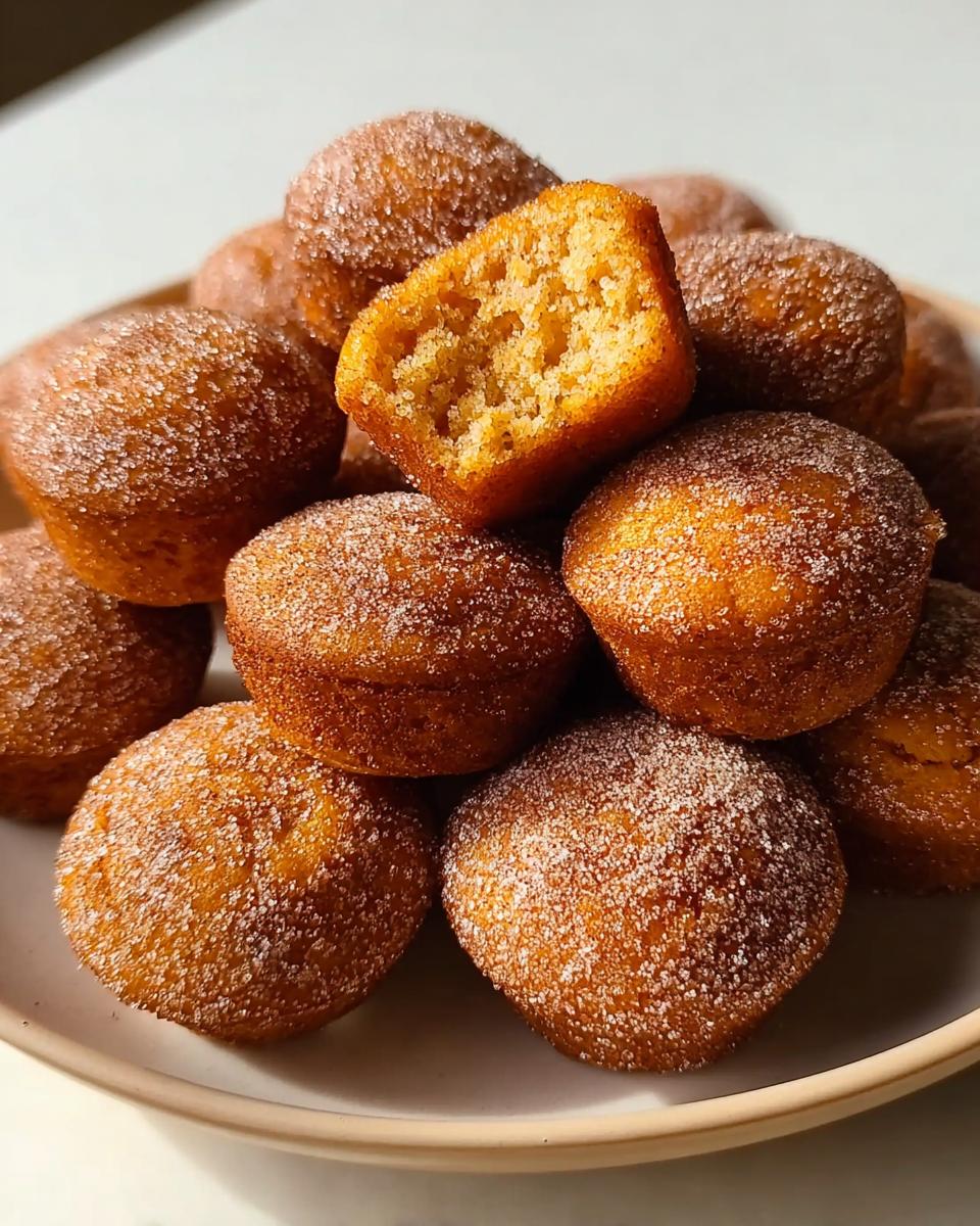 Mini Pumpkin Muffins - detail 2