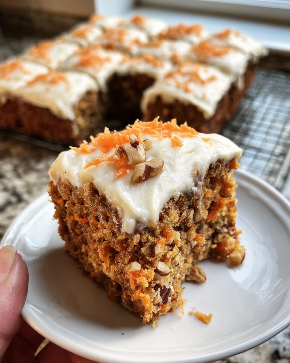 Moist Protein Carrot Cake - detail 1