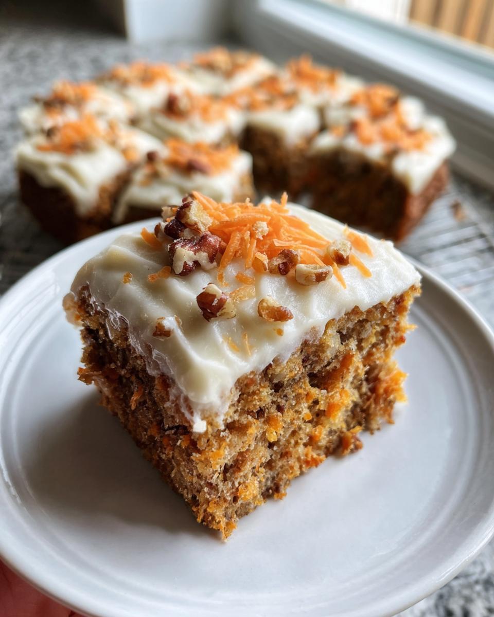 Moist Protein Carrot Cake - detail 2