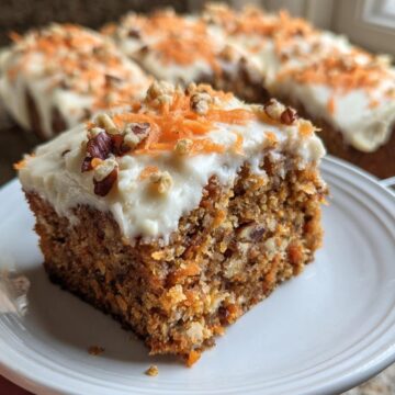 Moist Protein Carrot Cake