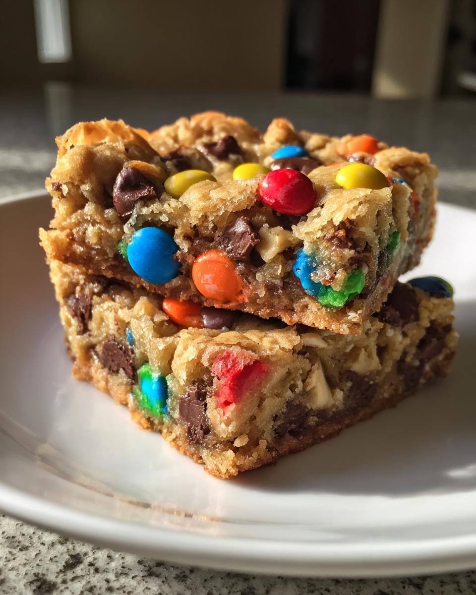 Monster Cookie Bars - detail 1