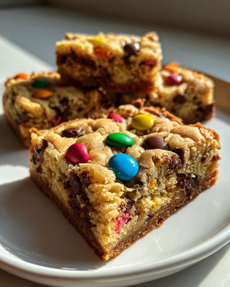 Monster Cookie Bars - detail 2
