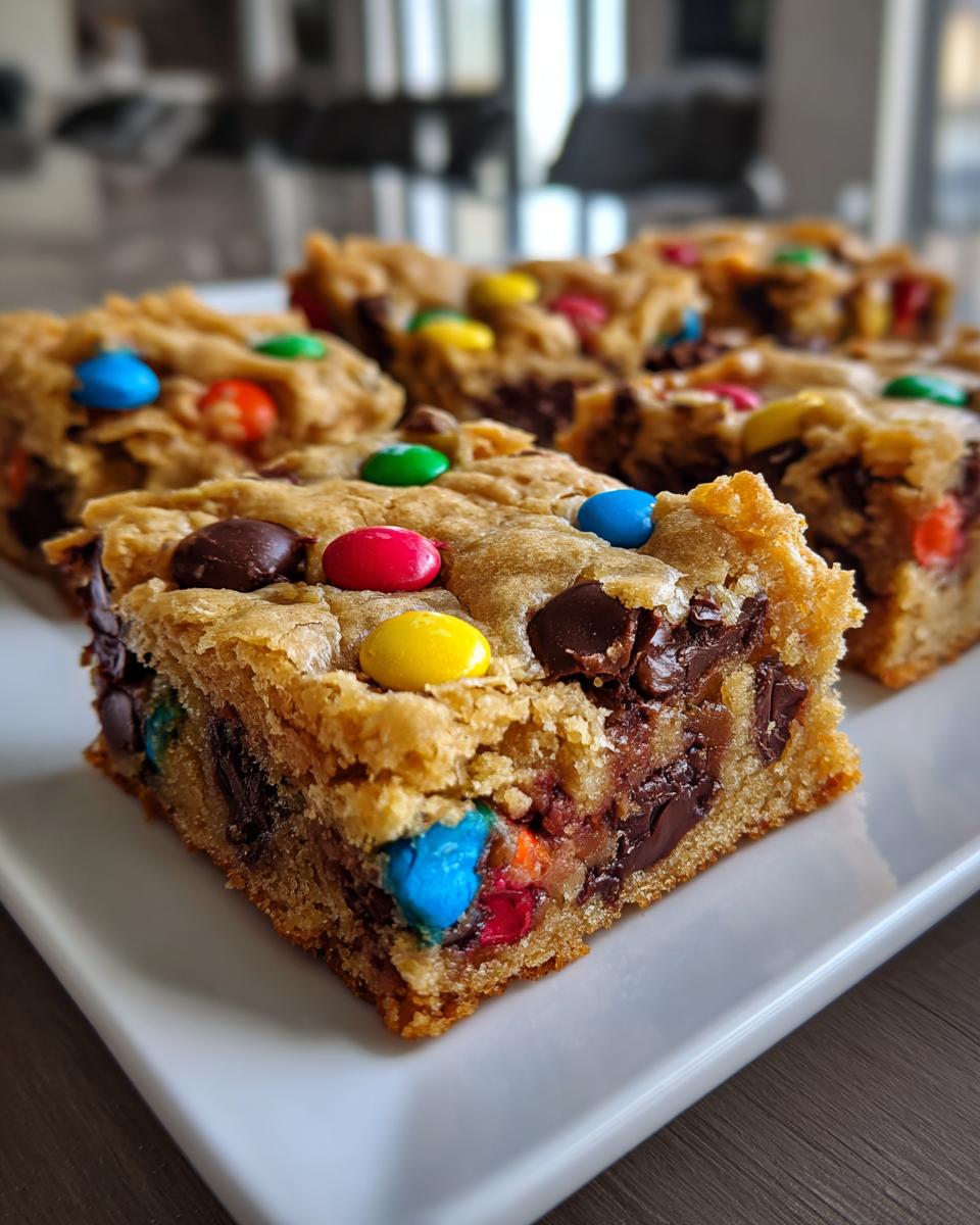 Monster Cookie Bars - detail 3