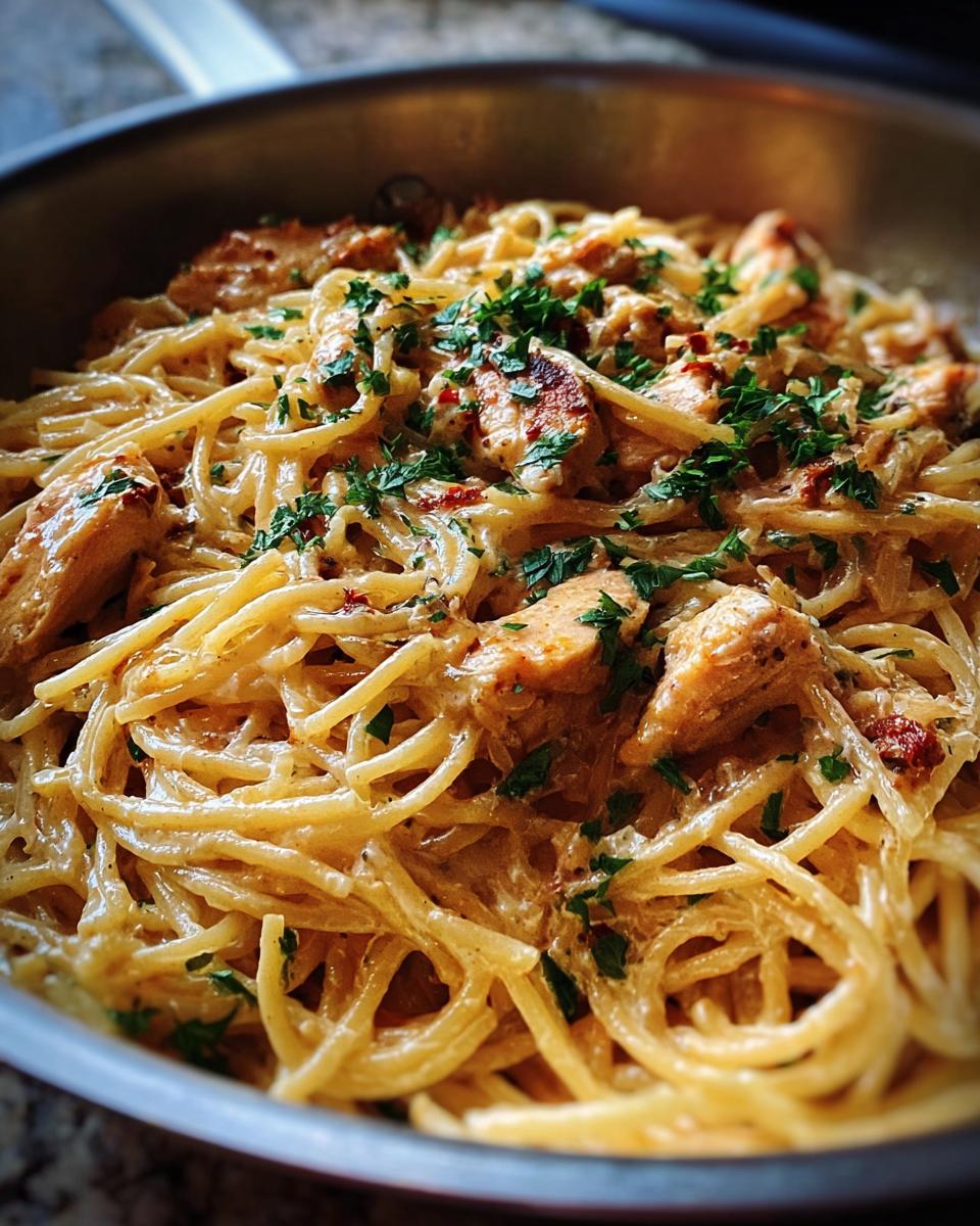 Monterey Chicken Spaghetti - detail 2