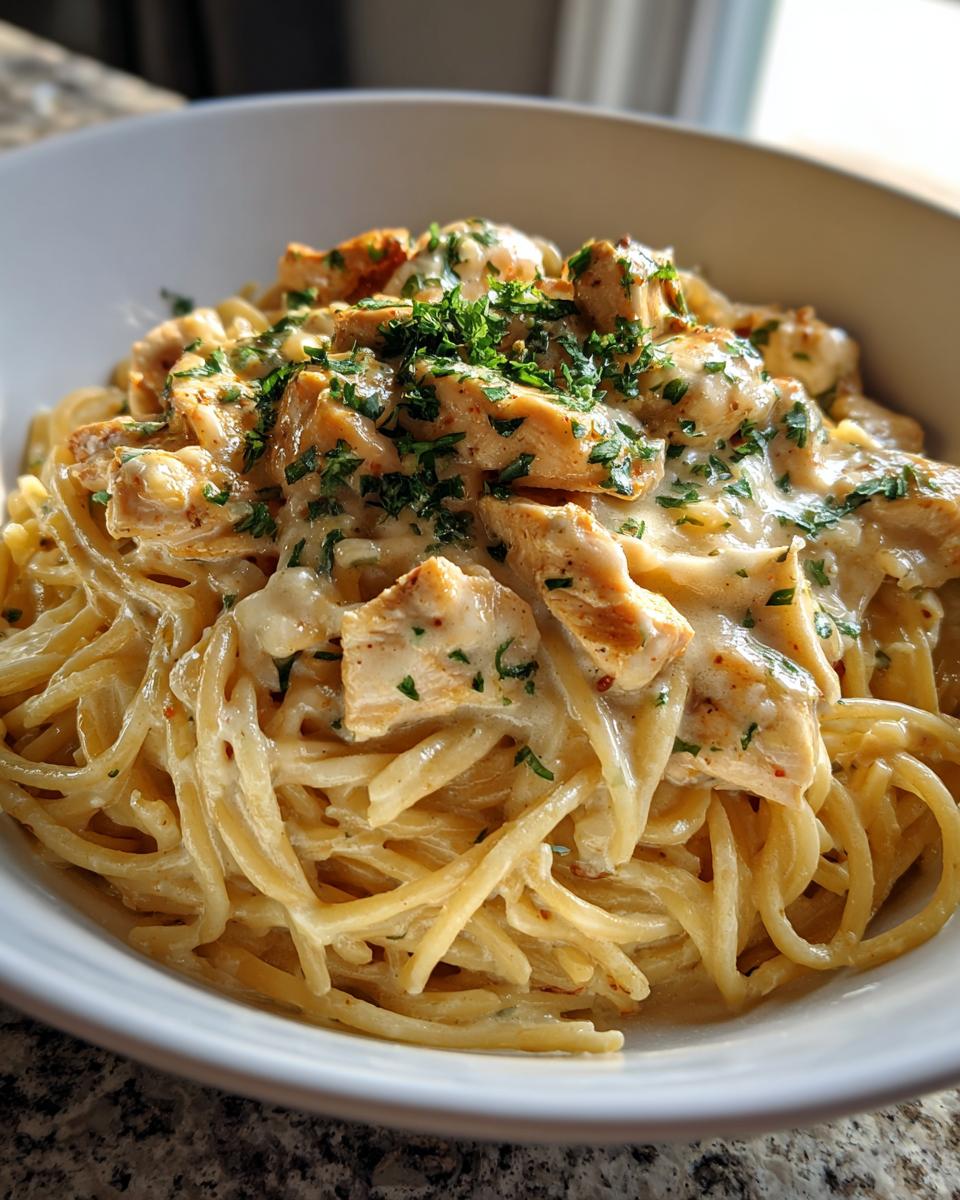 Monterey Chicken Spaghetti - detail 2