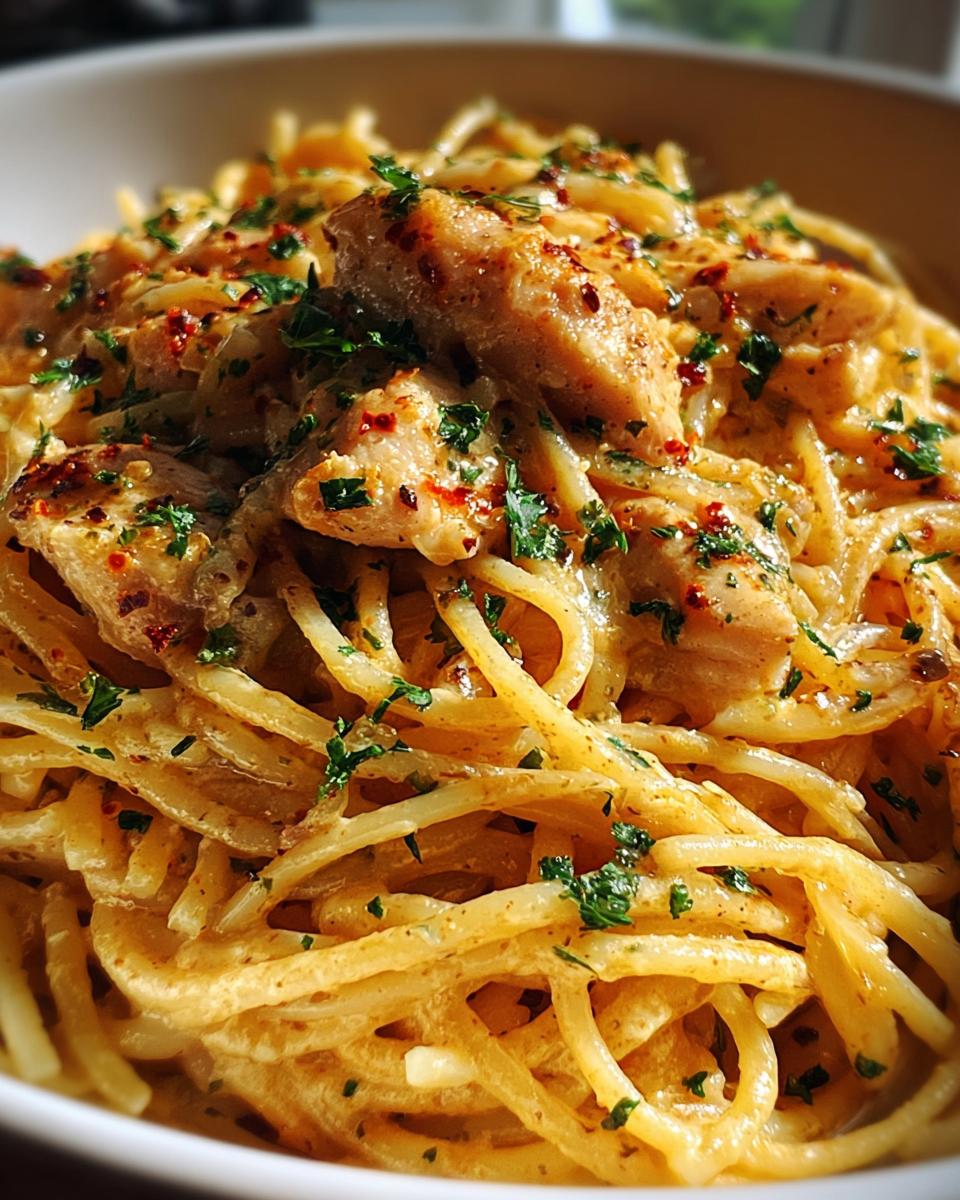 Monterey Chicken Spaghetti - Cooking Leader