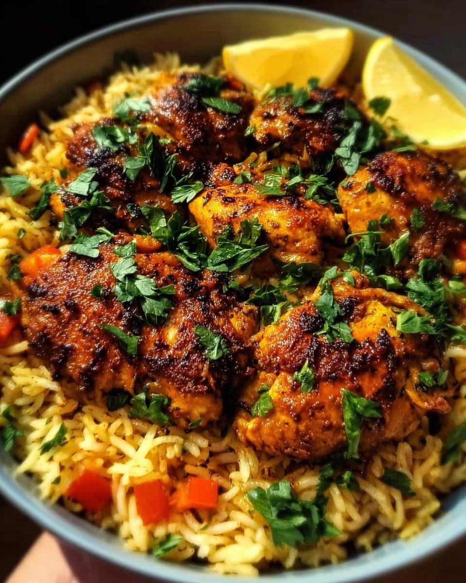 Moroccan Chicken & Rice - detail 1