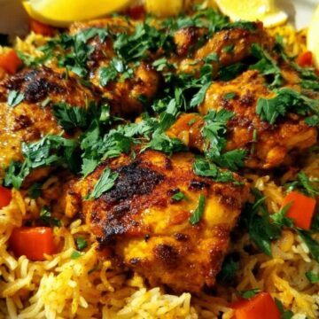 Moroccan Chicken & Rice