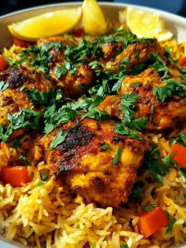 Moroccan Chicken & Rice