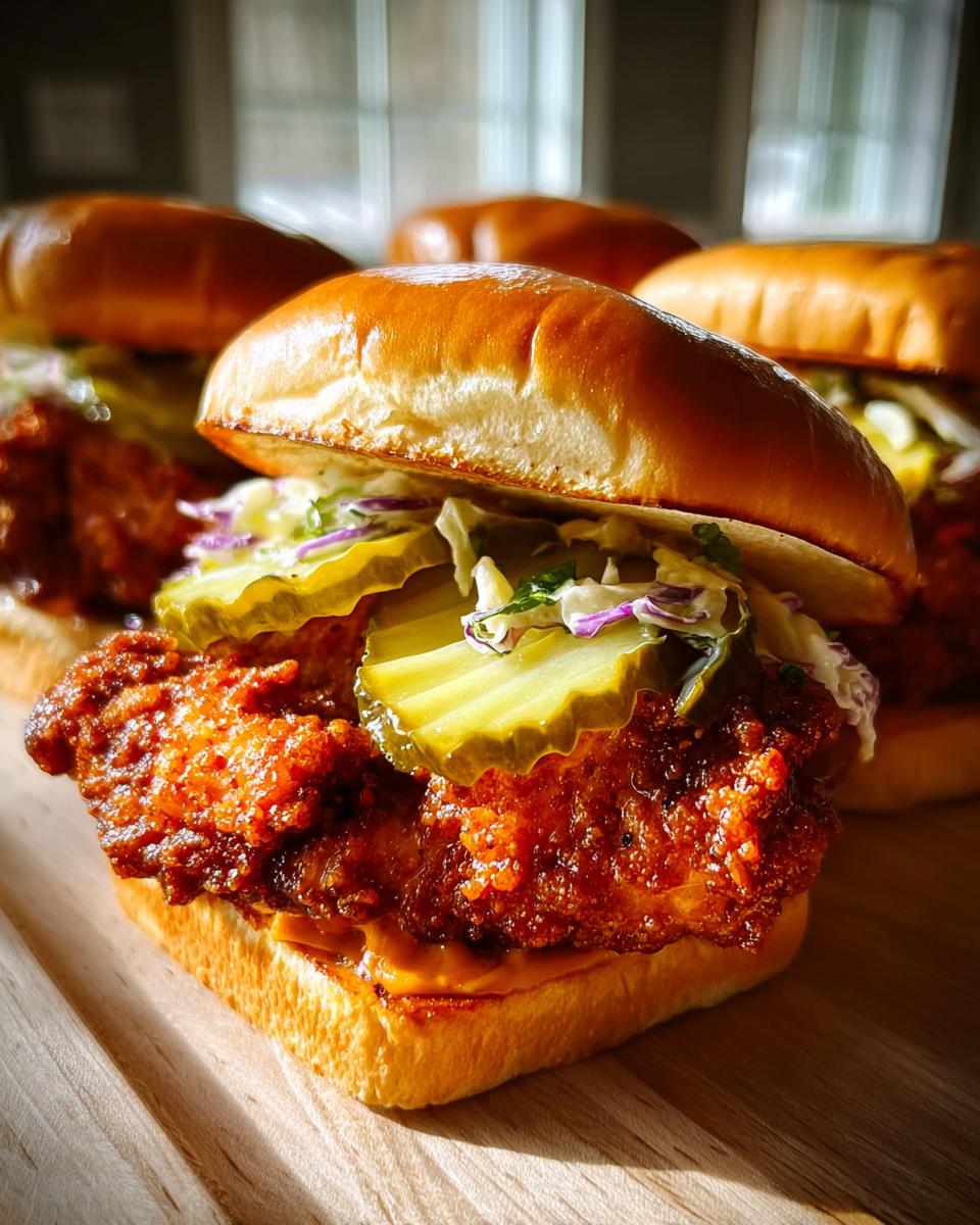 Nashville Hot Chicken Sandwiches - detail 2