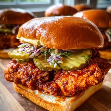 Nashville Hot Chicken Sandwiches